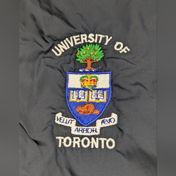 University of Toronto Unisex Adult (Size Small) Dark Blue Jacket/Windbreaker - Picture 14 of 16